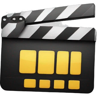Movie Clapper emoji