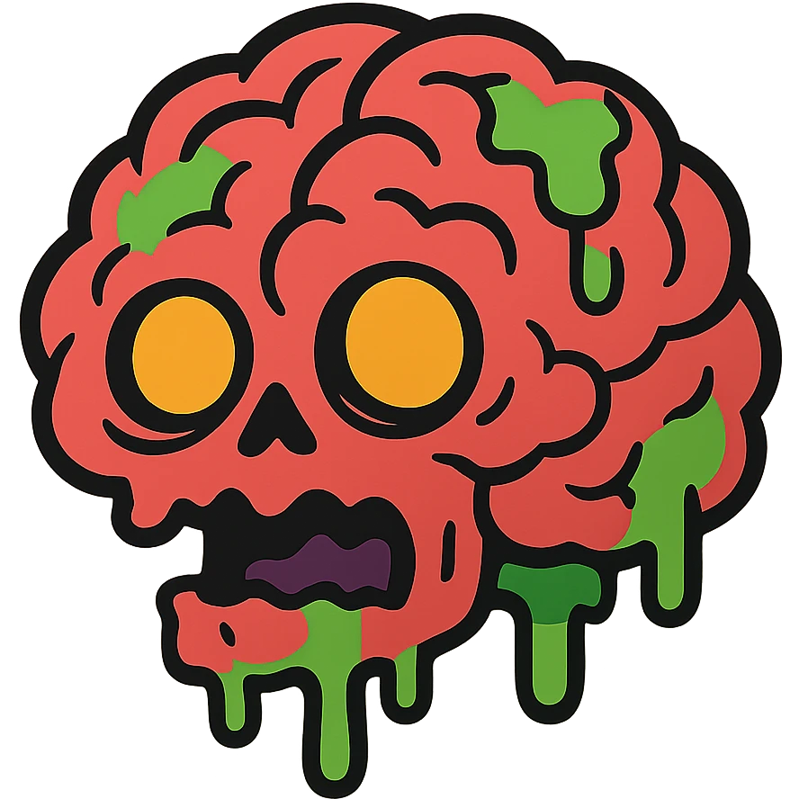 brain rotting emoji