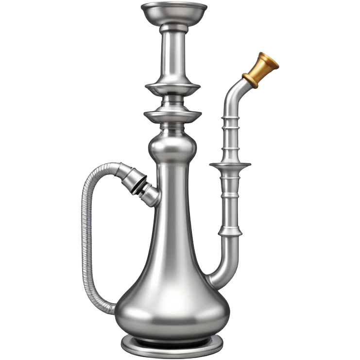 stainless steel hookah  emoji