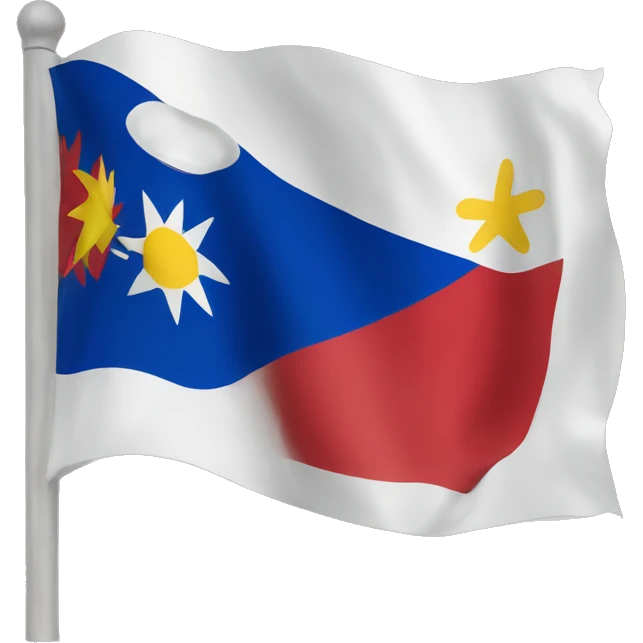 Filipino flag with pokemon emoji
