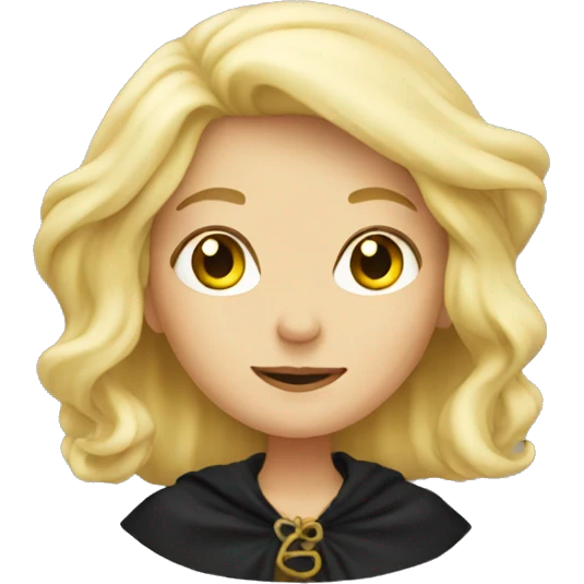 Blond witch emoji