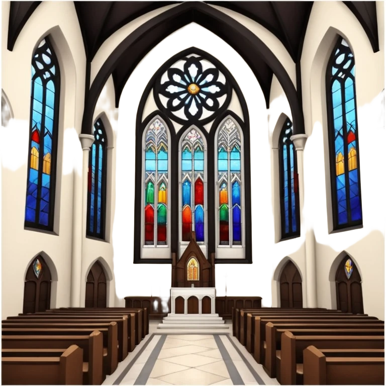 interior of a church emoji