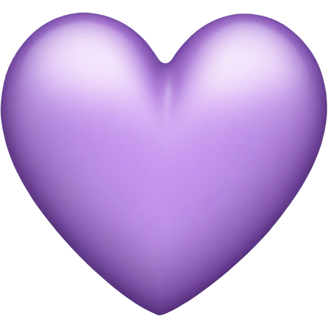 Lilac Purple Heart emoji
