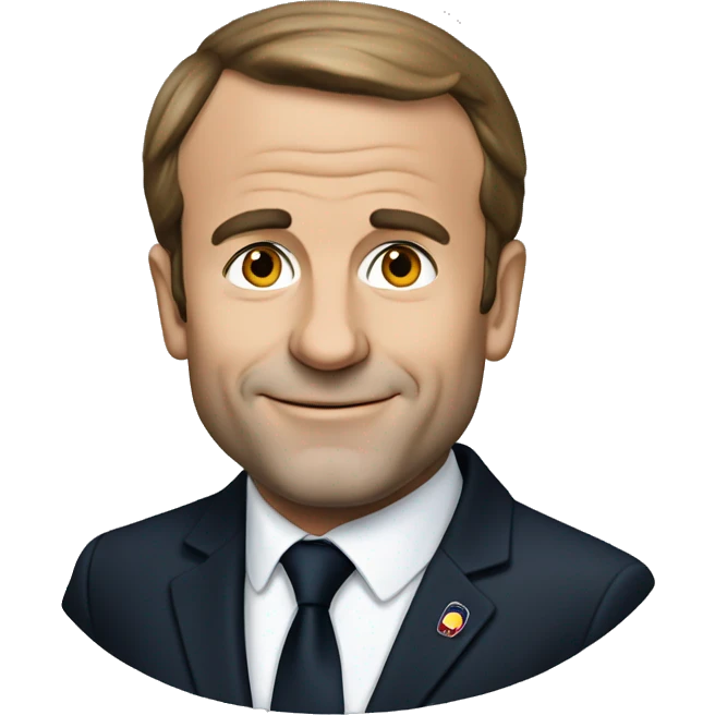 Macron président emoji