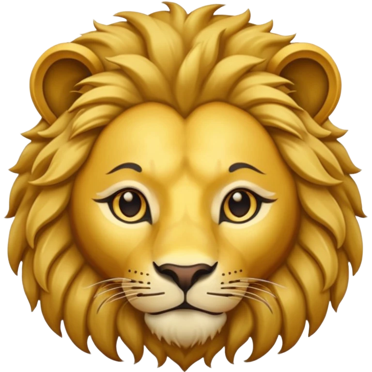Human body lion face emoji