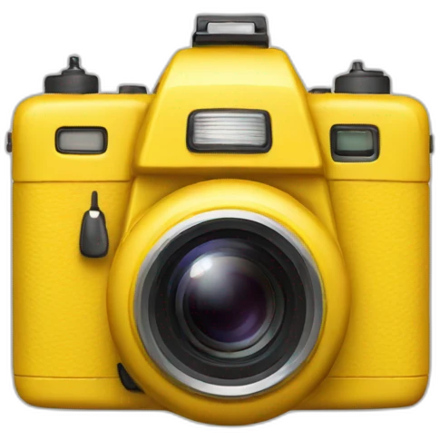 yellow hearts camera emoji