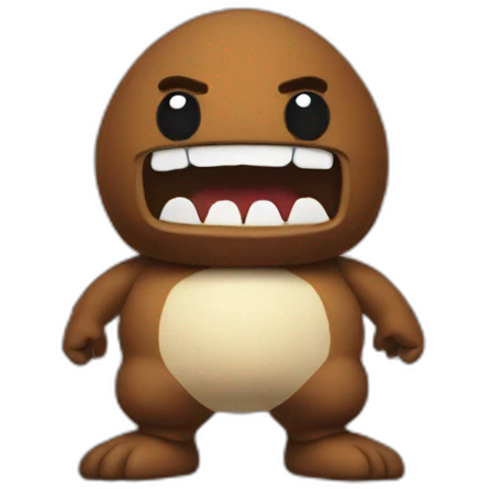 goomba with legs emoji