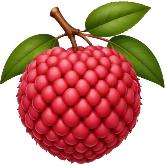 Lychee emoji emoji