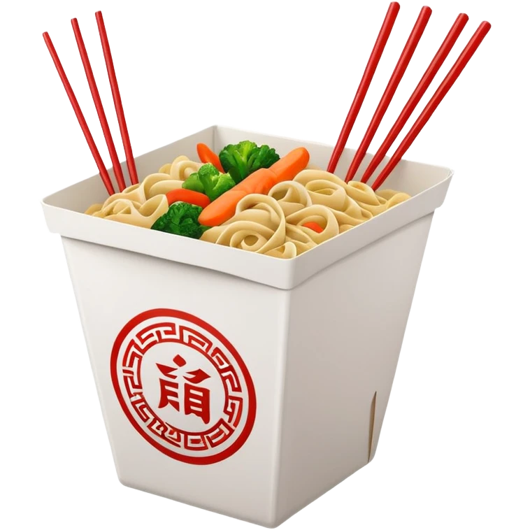 Chinese takeout emoji