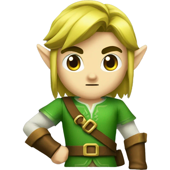 Link of the legend of zelda emoji
