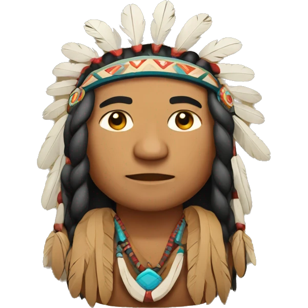 native american chief emoji