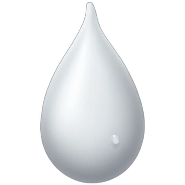 White drops emoji