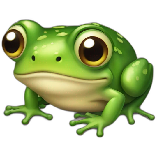 cute frog emoji
