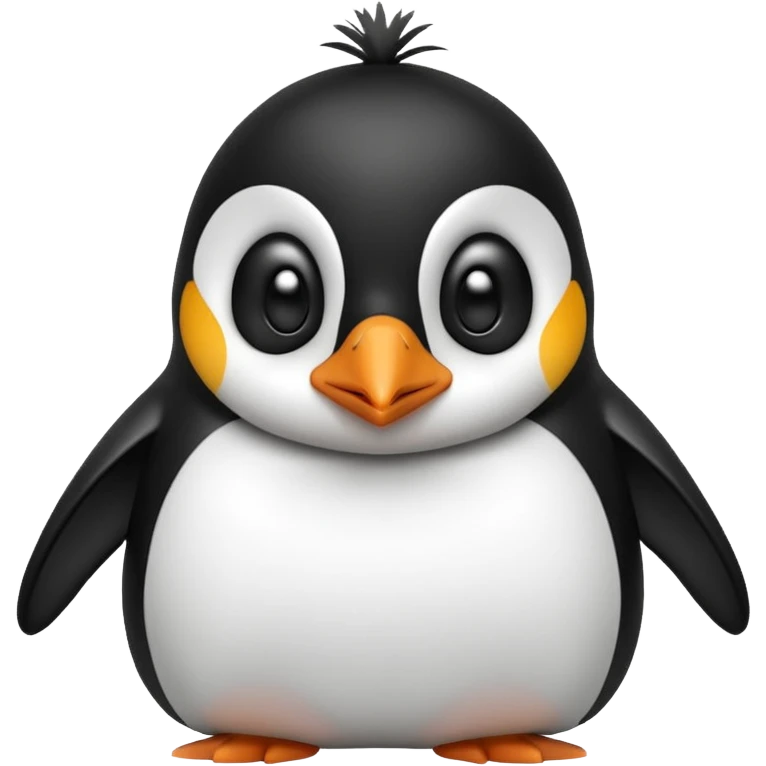 shocked penguin emoji