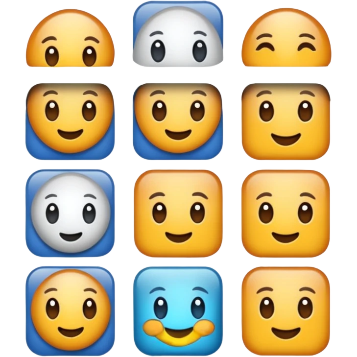 6 photos in a grid emoji