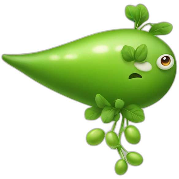 pea shooter emoji