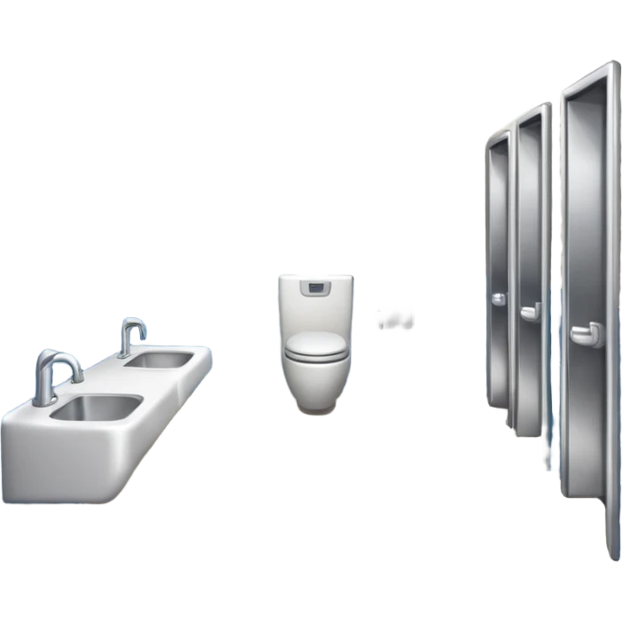 public restroom emoji