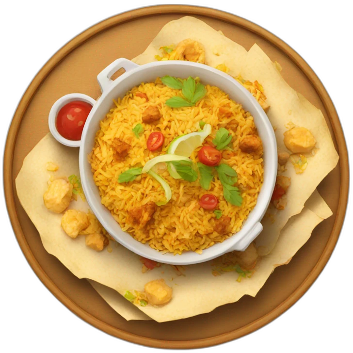 Kabsa drawing emoji