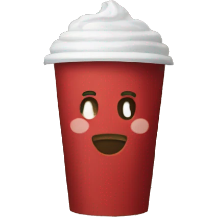 starbucks coffe christmas cup emoji