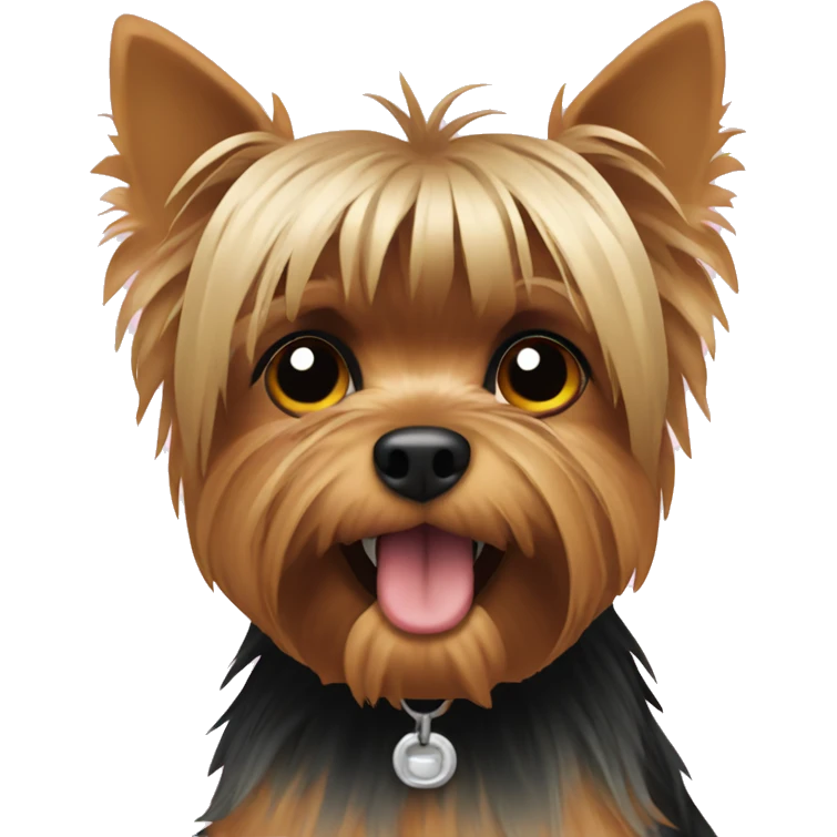 Angry Yorkie  emoji