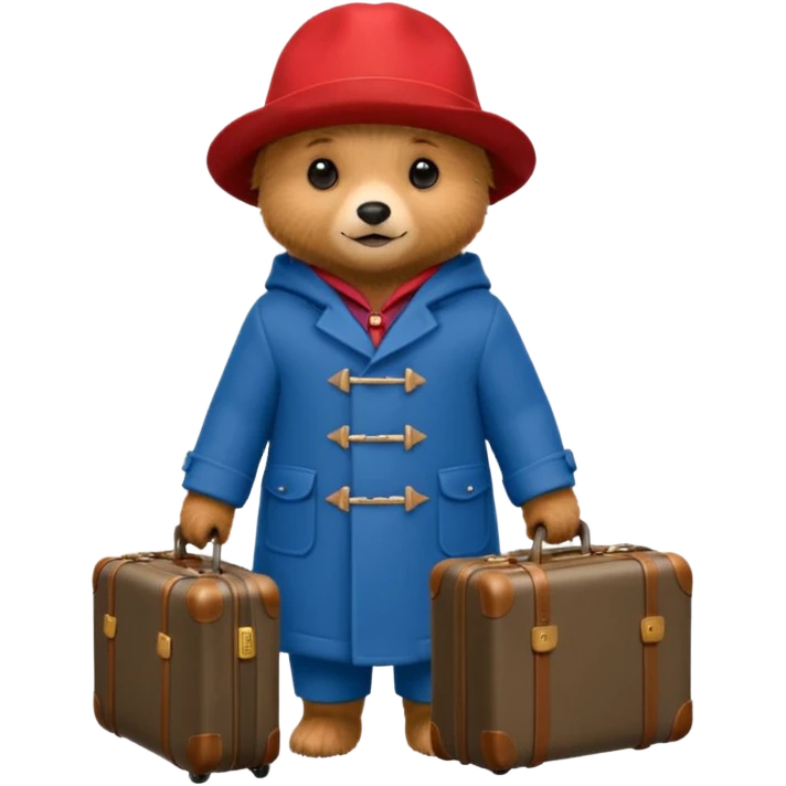 Paddington bear emoji