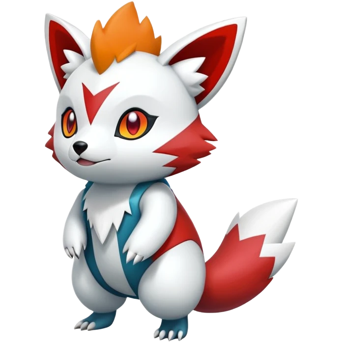 Shiny Oshawott-Zangoose-Hybrid (Full body) emoji