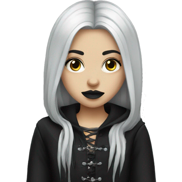 goth girl emoji