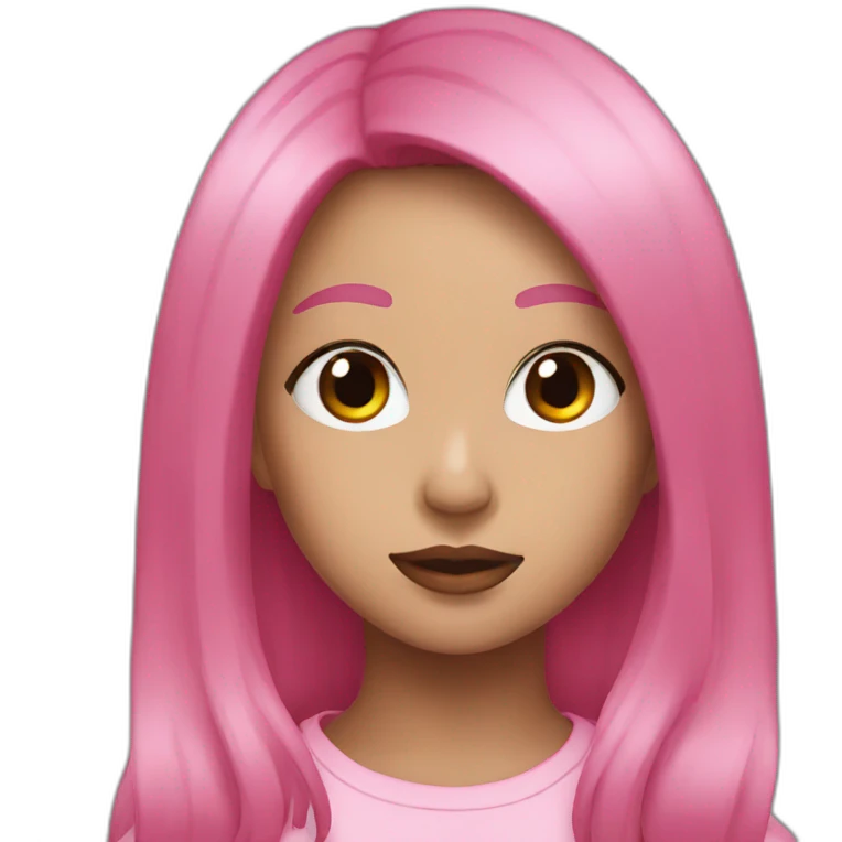 Black pink emoji