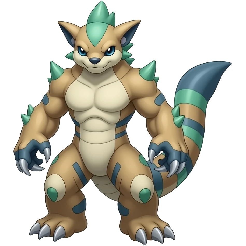 Gabite-Cubone-Marowak-ExVeemon-Latias-Fakémon-hybrid emoji