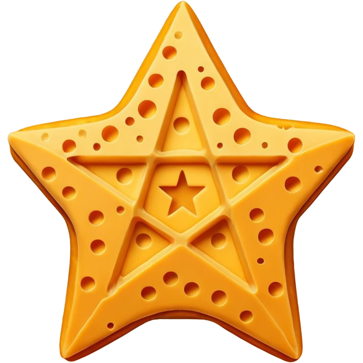 cheese pentagram emoji
