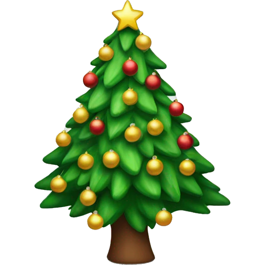 Christmas tress emoji