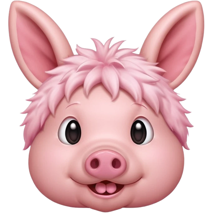 Can you do a mix of a bunny and a pig emoji