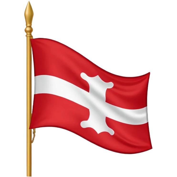 crée un drapeau savoyard emoji