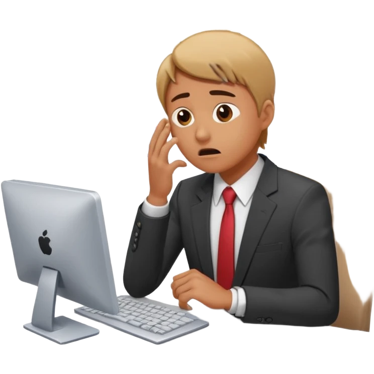 Crisis managemtn cartoon emoji
