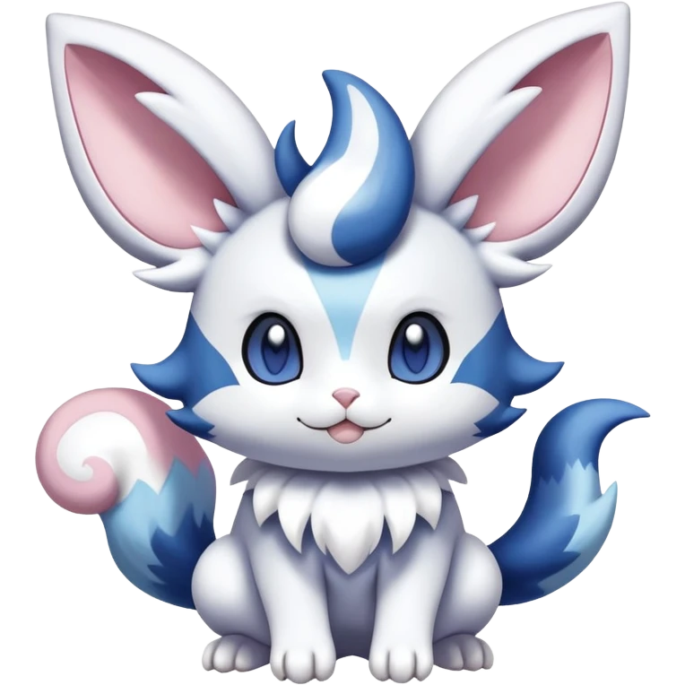 Meowstic-Sylveon-Minccino-Pokémon-Fakémon-creature emoji