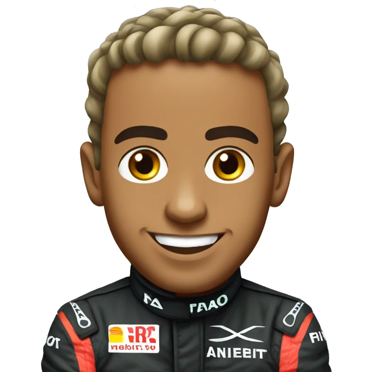 Lewis Hamilton f1 driver  emoji