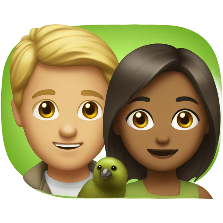 Mckenna and kiwi emoji