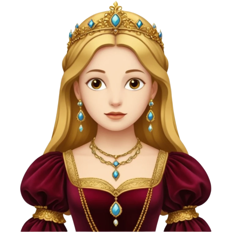 Renaissance lady  emoji