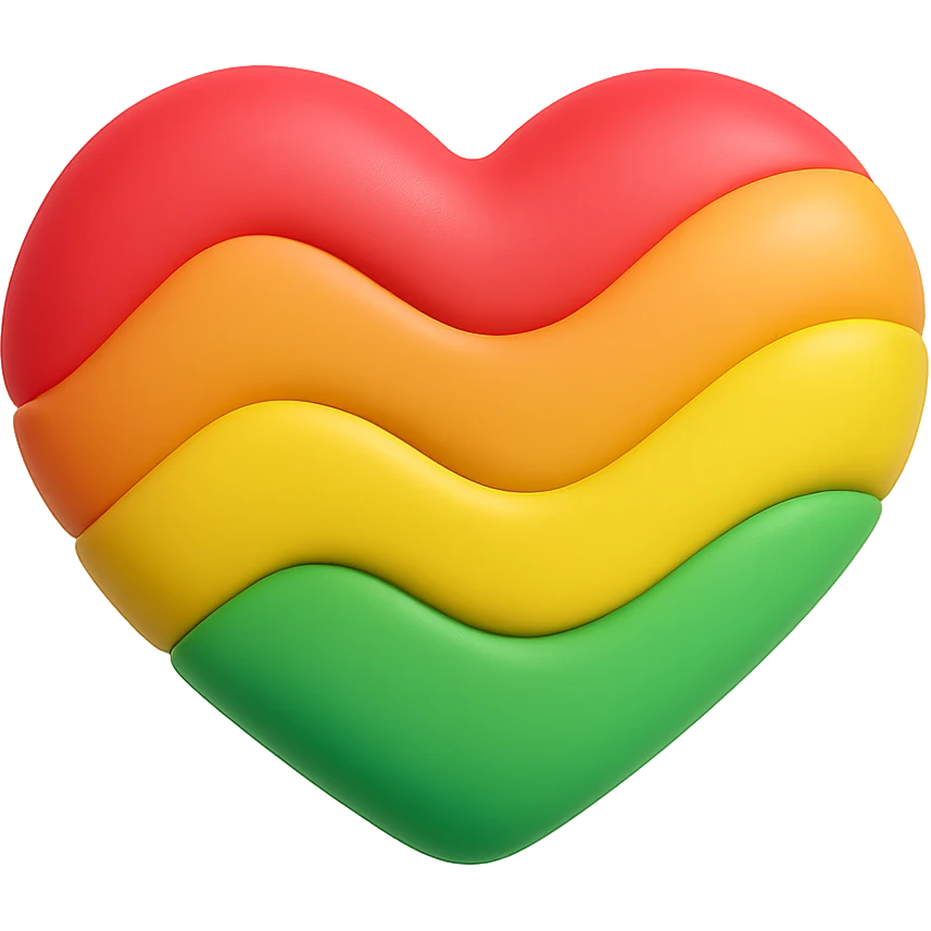 colorful heart icon emoji