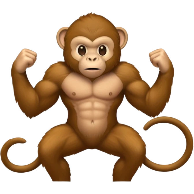 monkey walking emoji