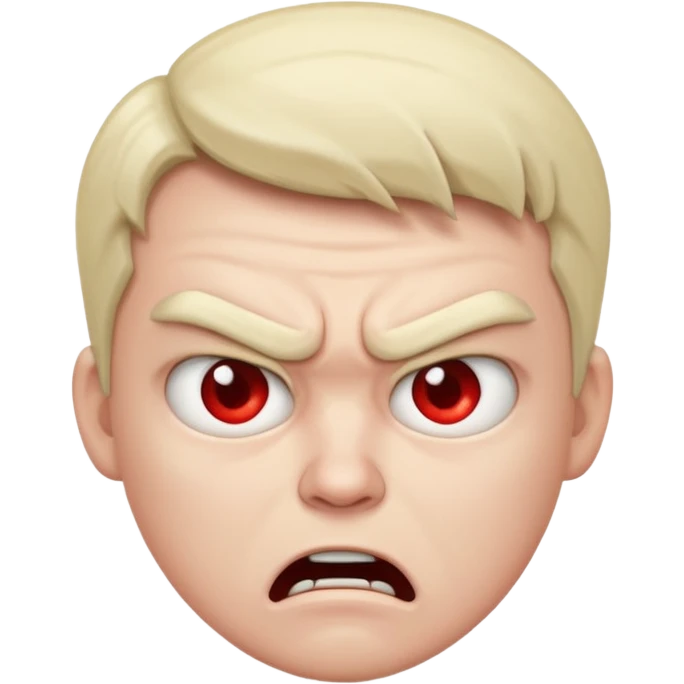 confused but mad emoji
