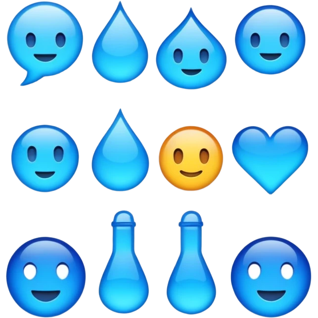 Azul emoji