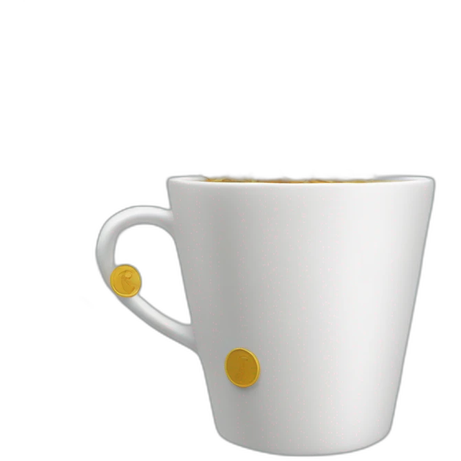 coins falling into a cup emoji