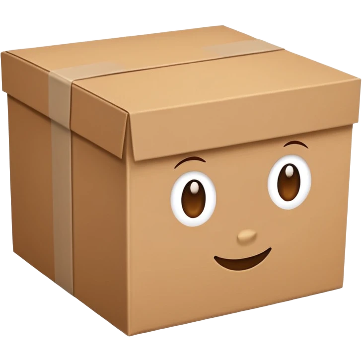 carton box icon  emoji