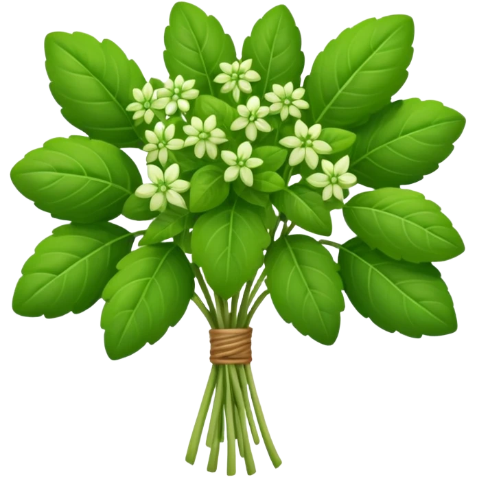 oregano herb bouquet emoji