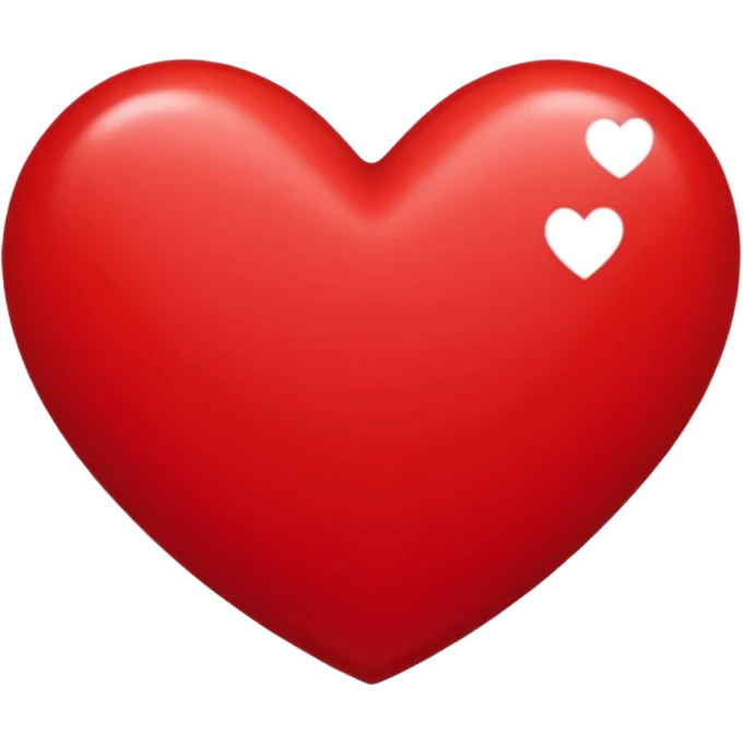 Un cœur écrit 100 % emoji