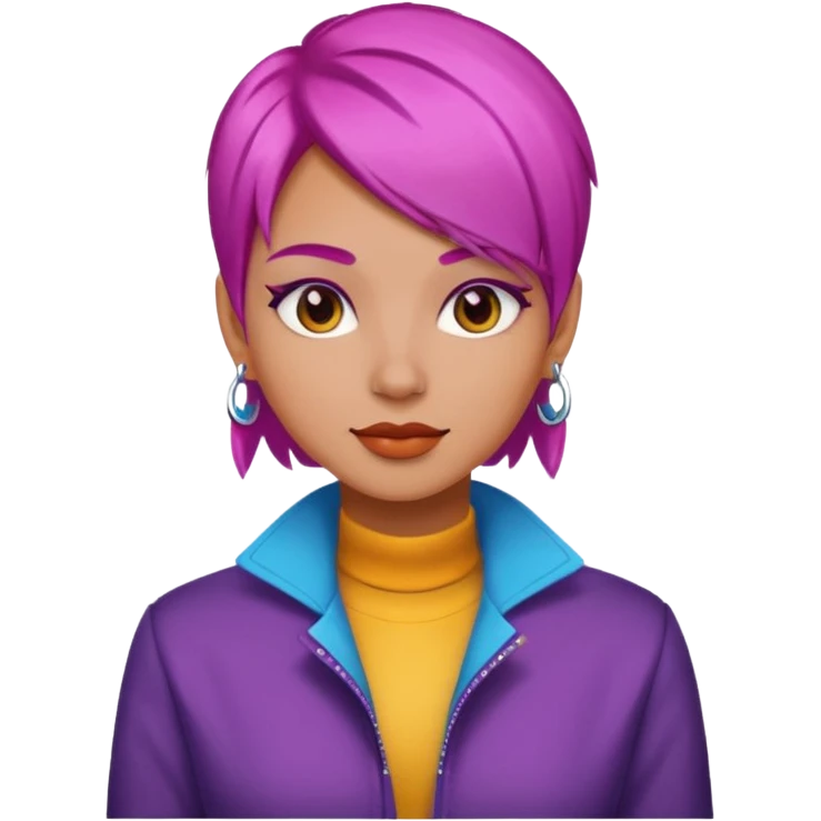 brush hair dye emoji