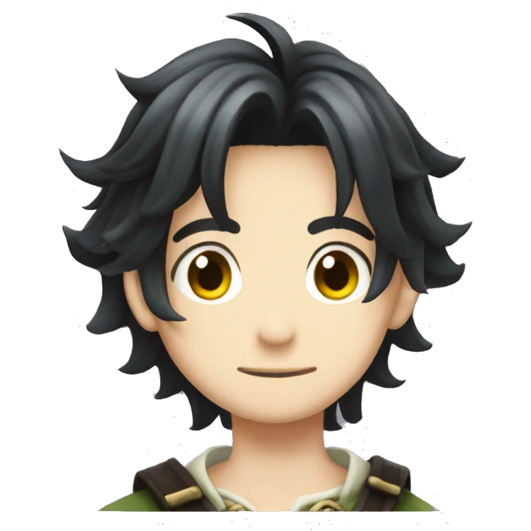 Meliodas adult dark hair emoji