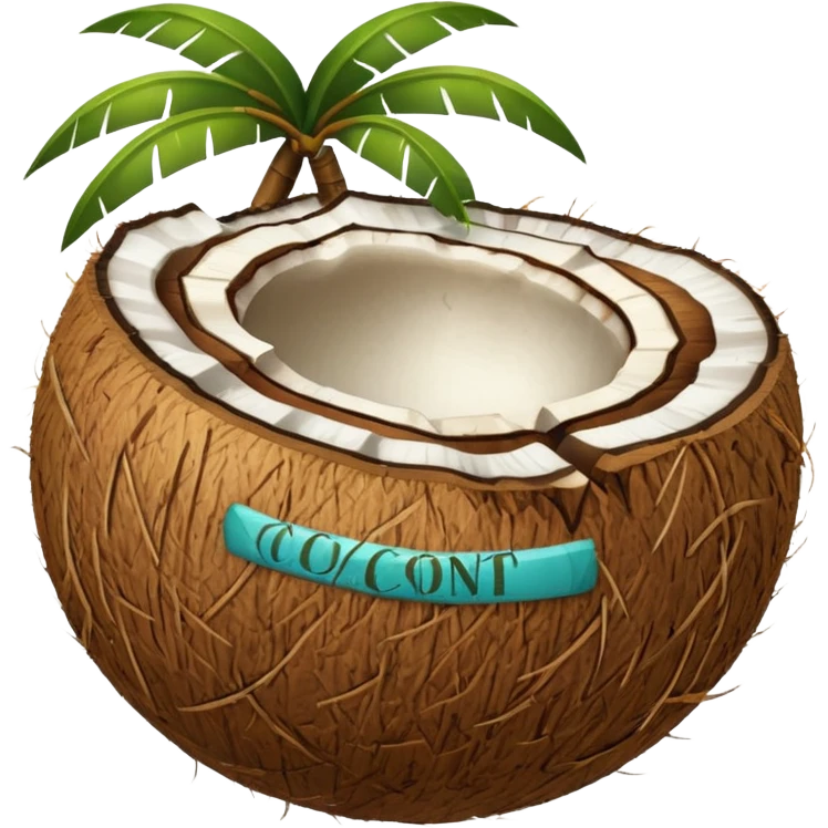 Noix de coco emoji