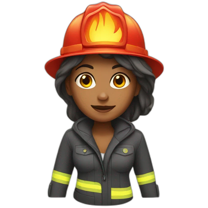 fire woman emoji